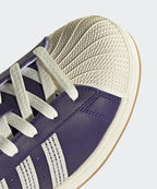 ADIDAS ADIDAS Superstar II Sneakers - Purple: Cream White