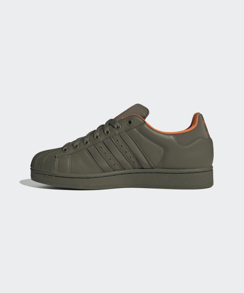 ADIDAS ADIDAS Superstar II Sneakers - Khaki:Orange