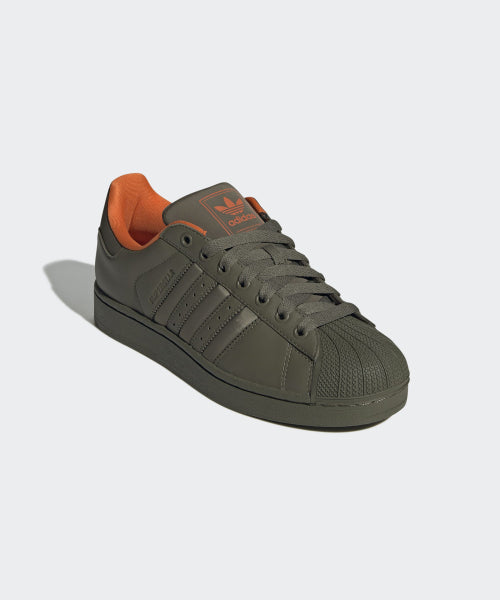 ADIDAS ADIDAS Superstar II Sneakers - Khaki:Orange