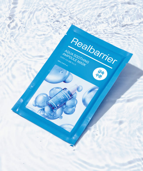 REAL BARRIER REAL BARRIER Aqua Soothing Ampoule Mask 10 Sheets