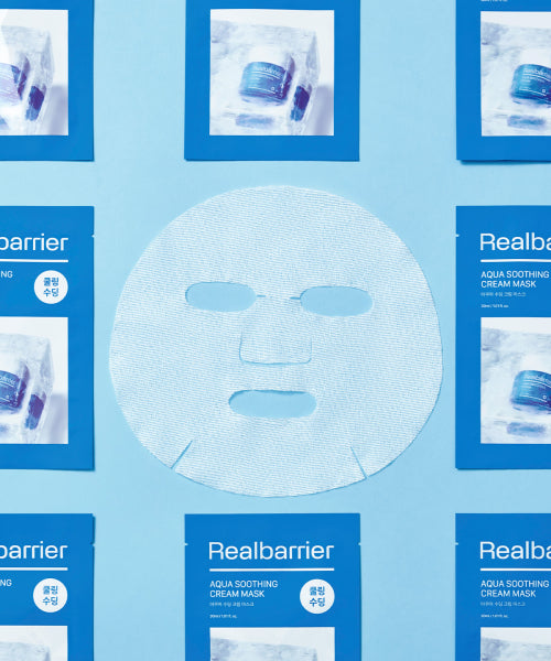 REAL BARRIER REAL BARRIER Aqua Soothing Cream Mask 10 Sheets