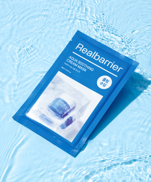 REAL BARRIER REAL BARRIER Aqua Soothing Cream Mask 10 Sheets