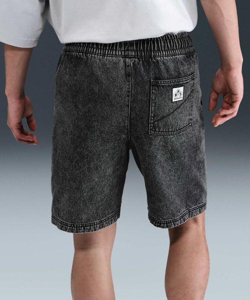NIKE NIKE Denim Shorts M - Black