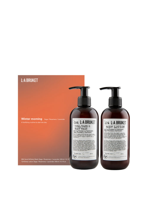 LA BRUKET LA BRUKET Winter Morning Kit Body Wash + Lotion