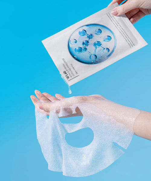 WLAB WLAB Non-Slip Mask Cooling Hyaluronic Acid 5 sheets
