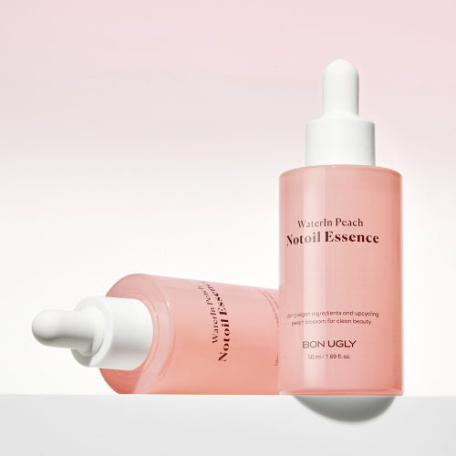 BON UGLY Water in Peach Not Oil Essence 50ml + 7 firming kelp types (1.5ml x 3) provided
