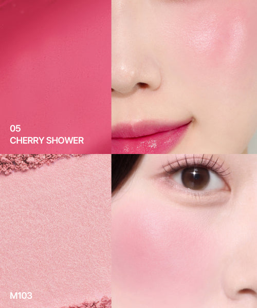 CLIO CLIO Essential Lip Cheek Tab + Essential Blush Tab Set