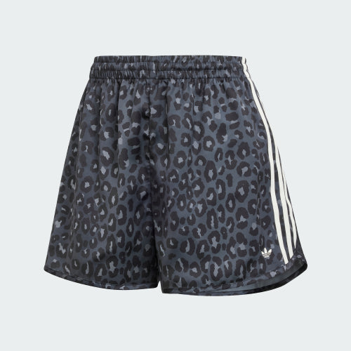 ADIDAS ADIDAS Satin Short Pants - Leopard Charcoal