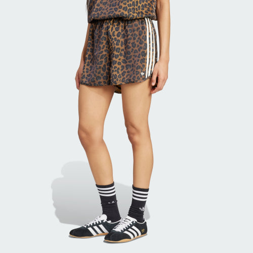 ADIDAS ADIDAS Satin Short Pants - Leopard:Brown (Size M)