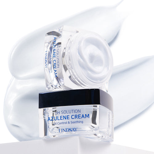 LINDSAY PH Solution Calming Soothing Ceramide Panthenol Centella Asiatica Allantoin Azulene Madeca Cream 50g