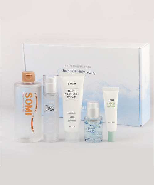 SOMI 5-piece cotton basic gift set - Contains 5 types of moisture