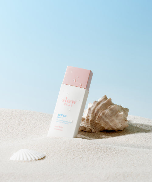 SLOWPURE SLOWPURE Fluid Moisture Sun Serum SPF 50+