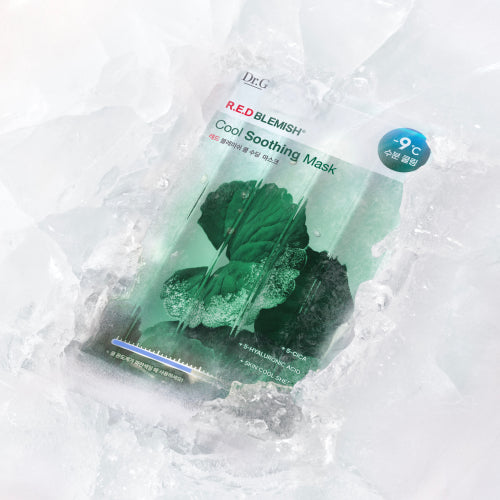 DR.G DR.G Red Blemish Cool Soothing Mask 10 sheets