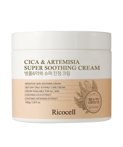 RICOCELL RICOCELL Lycocell Cica + Mugwort Super Soothing Cream 100g