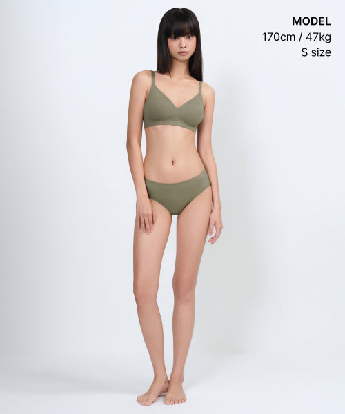 MUSINSA STANDARD WOMAN MUSINSA STANDARD WOMAN Women's Seamless Light Volume Bra [Sage]
