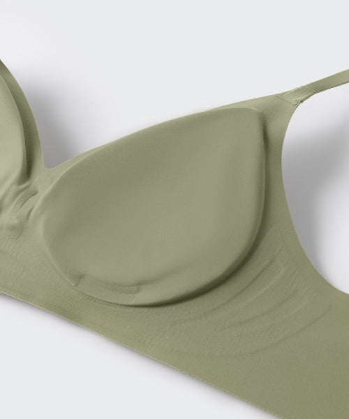 MUSINSA STANDARD WOMAN MUSINSA STANDARD WOMAN Women's Seamless Light Volume Bra [Sage]