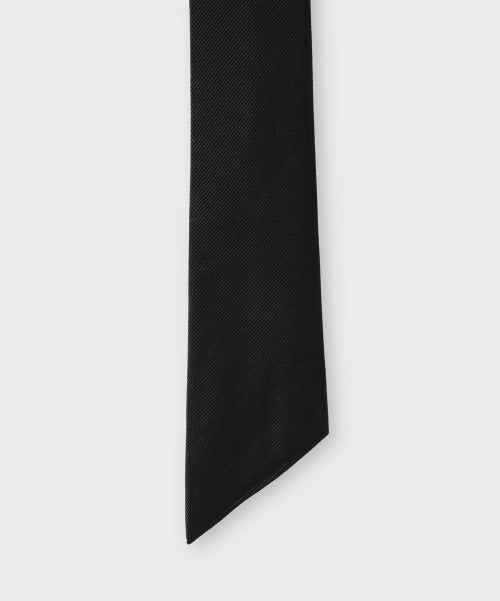 MUSINSA STANDARD WOMAN MUSINSA STANDARD WOMAN Women's Silk Slash Cut Tie [Black]