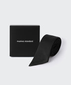 MUSINSA STANDARD WOMAN MUSINSA STANDARD WOMAN Women's Silk Slash Cut Tie [Black]