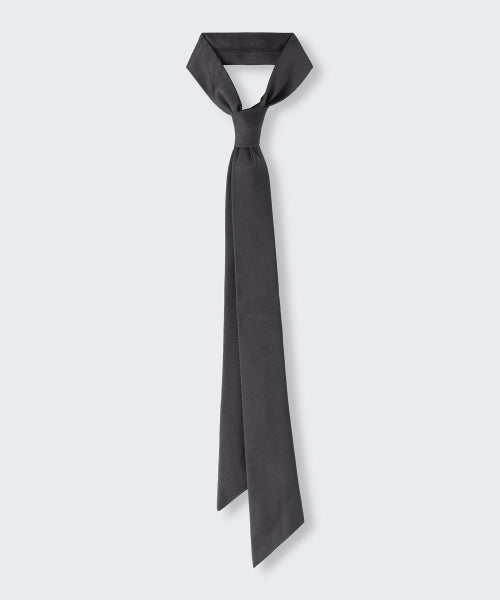 MUSINSA STANDARD WOMAN MUSINSA STANDARD WOMAN Women's silk slash cut tie gray