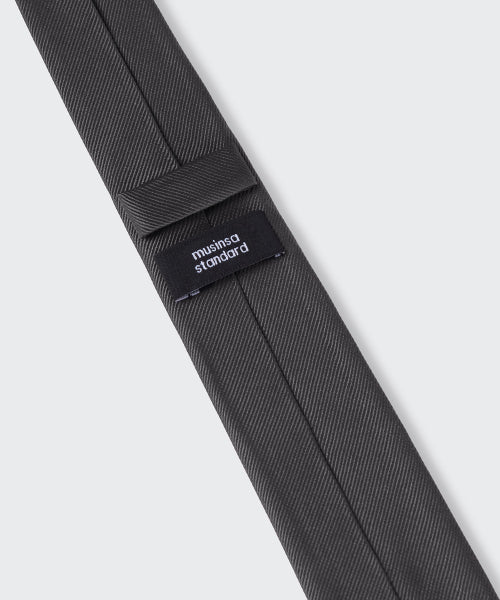 MUSINSA STANDARD WOMAN MUSINSA STANDARD WOMAN Women's silk slash cut tie gray
