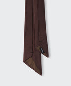 MUSINSA STANDARD WOMAN MUSINSA STANDARD WOMAN Women's silk slash cut tie dark brown