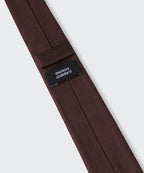 MUSINSA STANDARD WOMAN MUSINSA STANDARD WOMAN Women's silk slash cut tie dark brown