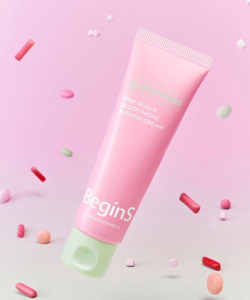 BEGINS Pink Guava Glutathione Trace Cream 50ml (5ml trace serum + 1 eye gel patch provided)