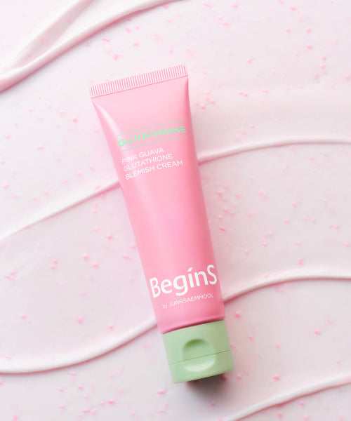 BEGINS Pink Guava Glutathione Trace Cream 50ml (5ml trace serum + 1 eye gel patch provided)