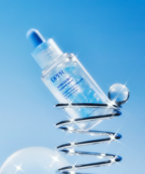 DPPR [Moisture recharge set] Hyaluronic acid Hyalcube moisture toner 300ml + moisture serum 50ml (+ 30ml moisture cream provided)