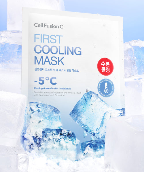 CELL FUSION C Cooling Skin Booster Serum 150ml + 5 Cooling Masks