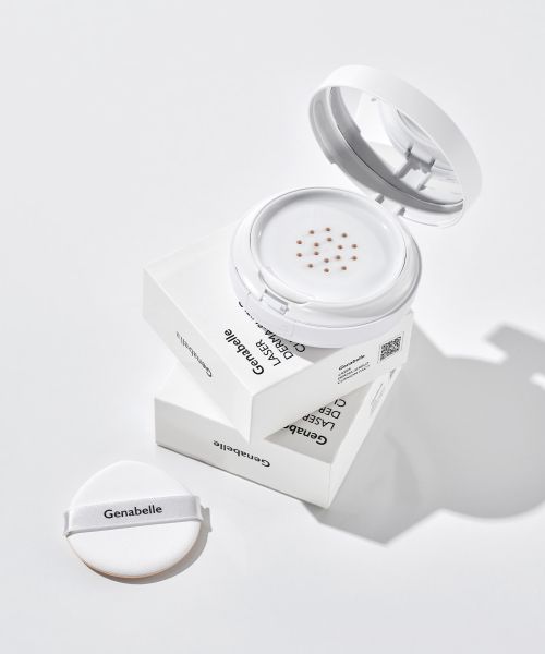 Genabelle Laser Derma Shield Panthenol Cushion Foundation (SPF50+ PA+++) + 3ml Squalane Serum
