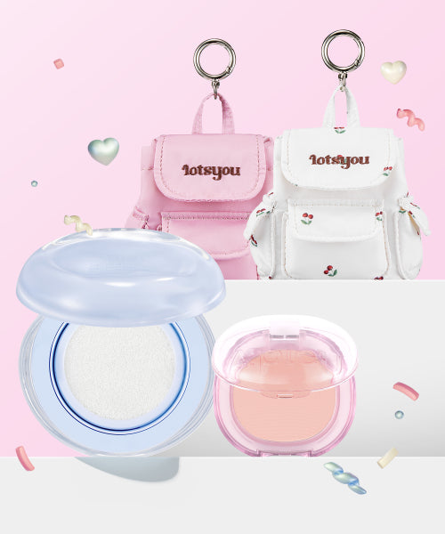 APIEU APIEU Juicy Pang Pastel Blusher + Water Lock Finisher + Ratsuyu Keyring