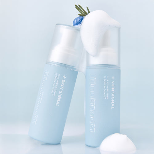 SKINSIGNAL [Pore Care Set] Blue Vitamin Bubble Serum 70ml + 80 Blue Collagen Patches