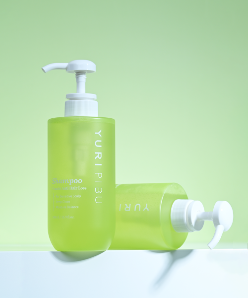 YURIPIBU [2 packs] Grante Anti Hair Loss Shampoo 500ml