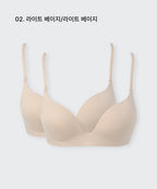 MUSINSA STANDARD WOMAN MUSINSA STANDARD WOMAN Women's Wireless Bra 2 Pack