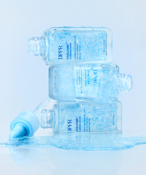DPPR [2pack] Hyaluronic Acid Hyal Cube Moisture Serum 50ml (+ 30ml of moisturizing cream provided)