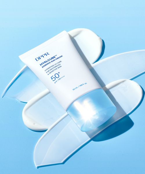 dppr Hyaluronic Acid Hyal Cube Essence Sunscreen SPF50+ PA++++ 50ml (includes a 30ml moisturizing cr