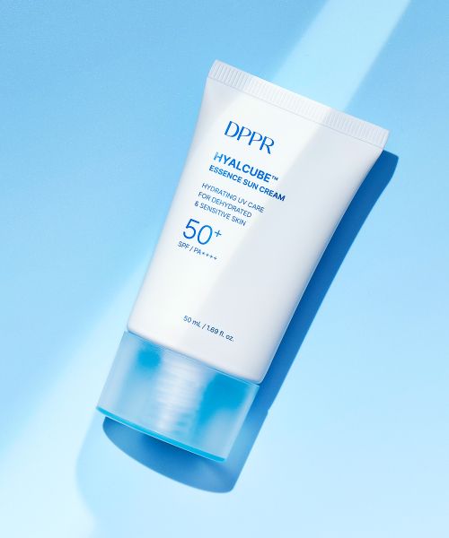 dppr Hyaluronic Acid Hyal Cube Essence Sunscreen SPF50+ PA++++ 50ml (includes a 30ml moisturizing cr