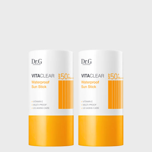 DR.G DR.G Vita Clear Waterproof Sun Stick SPF50+ 21g x2