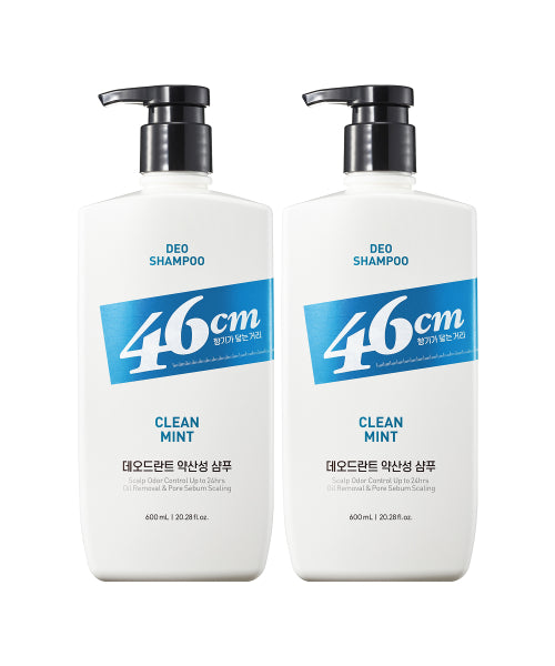 ELASTINE [Select option] 46cm Ducho Care Mildly Acidic Deodorant Shampoo 600ml x 2 + additional gift