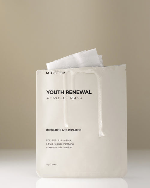 MUSTEM MUSTEM Youth Renewal Ampoule Mask 25g (5 sheets)