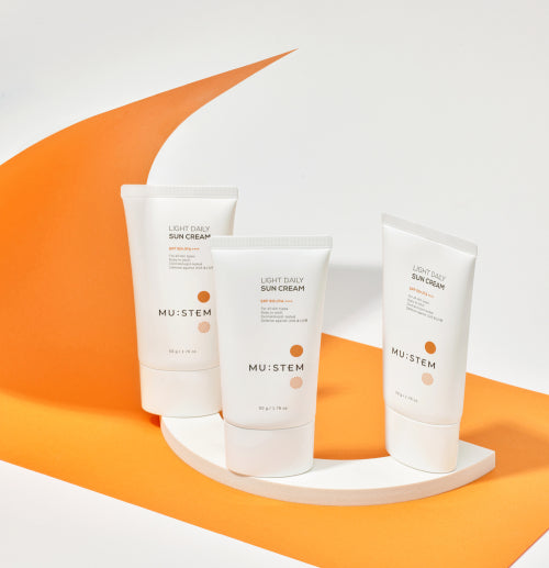 MUSTEM MUSTEM Light Daily Sun Cream SPF 50 50g