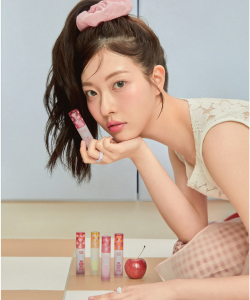 theprettypetite TPP Pure Glossy Apple Lip Tint Envy Pure Pink.