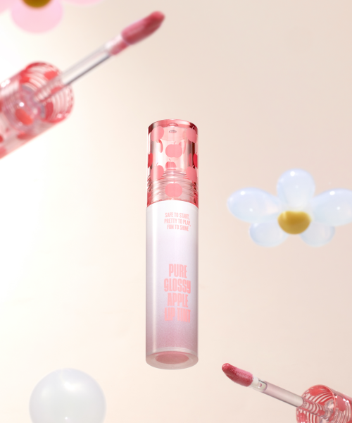theprettypetite TPP Pure Glossy Apple Lip Tint Envy Pure Pink.