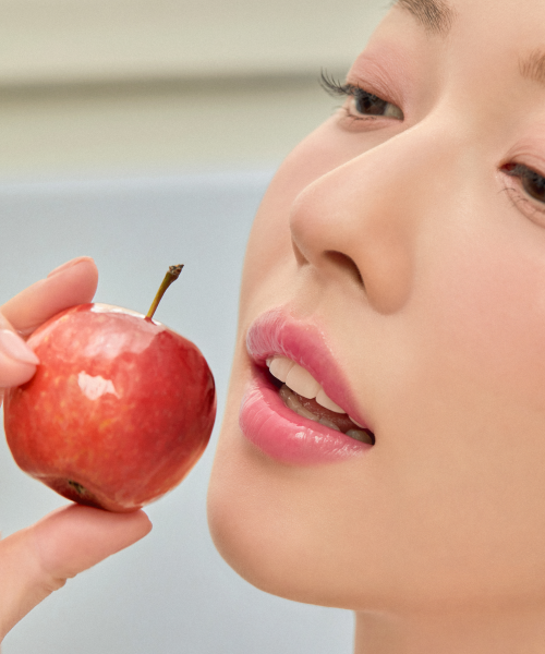 theprettypetite TPP Pure Glossy Apple Lip Tint Envy Pure Pink.