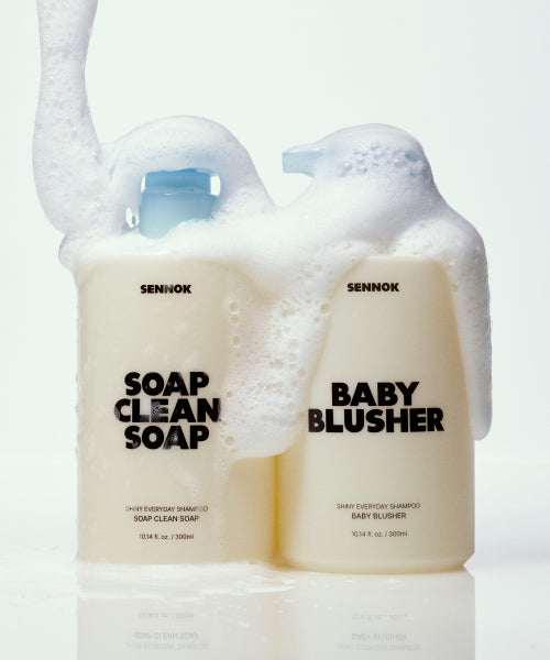 SENNOK Shiny Everyday Shampoo 300ml (Choose 1 of 2 types) + (Free) Perfume 1.8ml + Sachet 3 types
