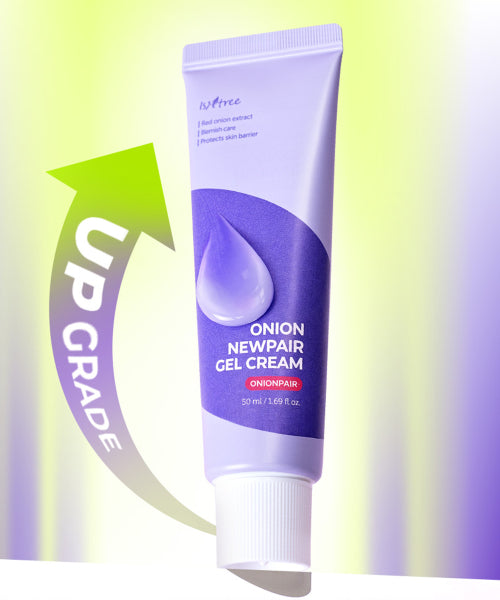 Isntree [2PACK] Onion New Fair Gel Cream Plus 50ml+50ml (Giveaway: 20 Onion New Fair Pads)