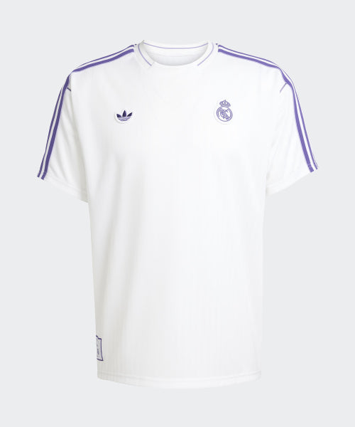 ADIDAS ADIDAS Real Madrid Terrace Icon Jersey - White