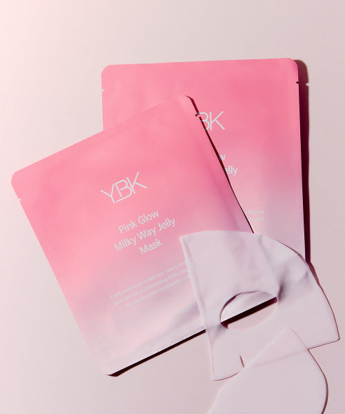 YBK YBK Pink Glow Milky Way Jelly Mask 23g x 5 packs