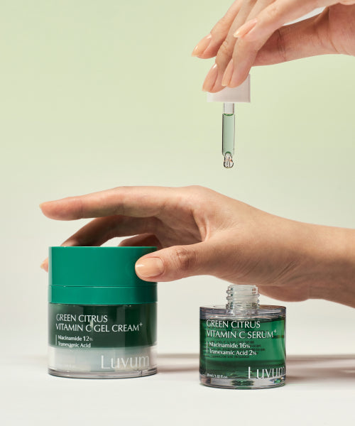 LUVUM Green Citrus Vitamin C Gel Cream Plus 50ml + Serum Plus 30ml